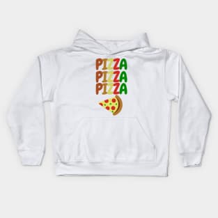 Pizza!!! Kids Hoodie